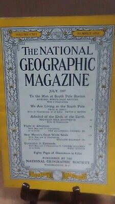 National Geographic Magazine Nat Geo July1957(NG27)