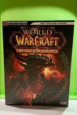 Original World of Warcraft Cataclysm solutionsofficiel Game Livre Blizzard 