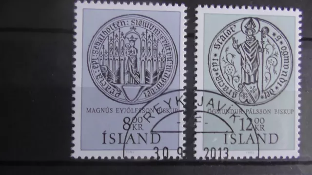 Island (1983)  606-07  gestempelt