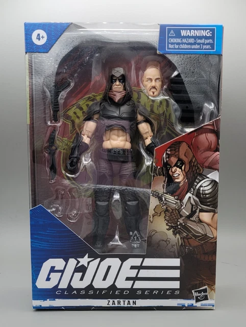 ZARTAN G.I. JOE CLASSIFIED 6" FIGURE with BOX - NO MONKEY PAW OR SNAKE HEAD ZARTAN G.I. JOE CLASSIFIED 6" FIGURE with BOX - NO MONKEY PAW OR SNAKE HEAD