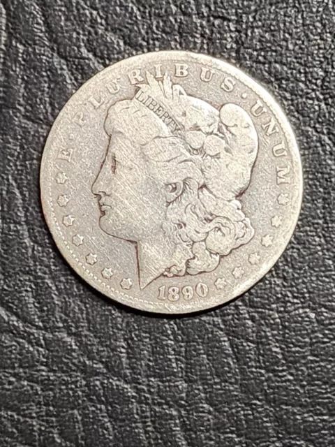 1890 CC Morgan Silver Dollar