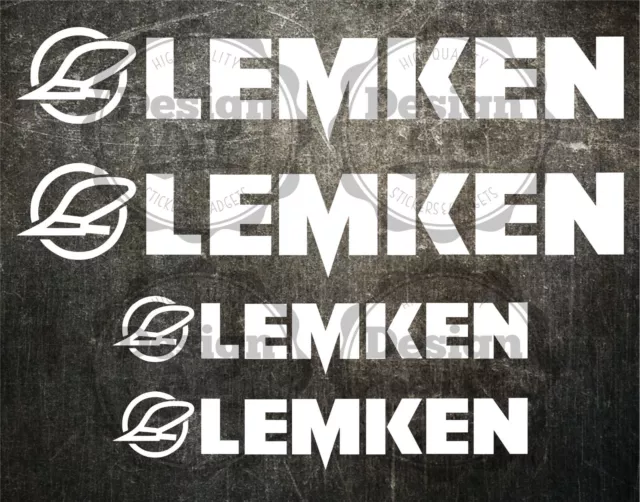 Lemken aufkleber sticker decal Landwirtschaft Bauernhof Pflug 45cm 28cm