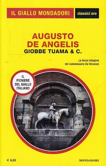 Lg- Giallo Mondadori Classici Oro 10 Giobbe Tuama - De Angelis ---- 2020- B- Yfs