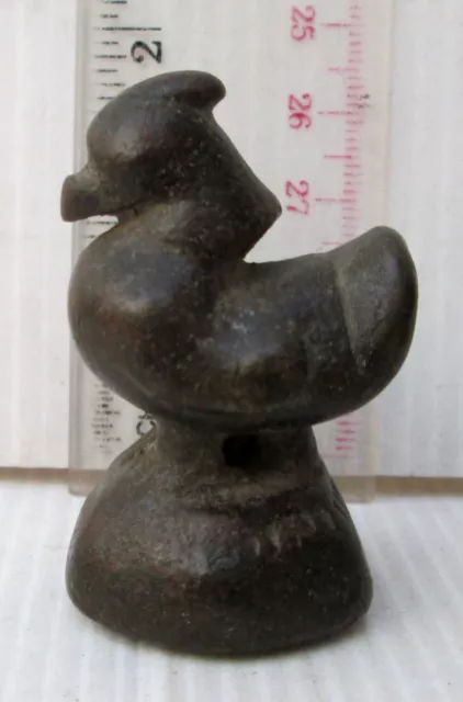 SUPERB! Old Bronze Opium Weight Hintha Bird 150g