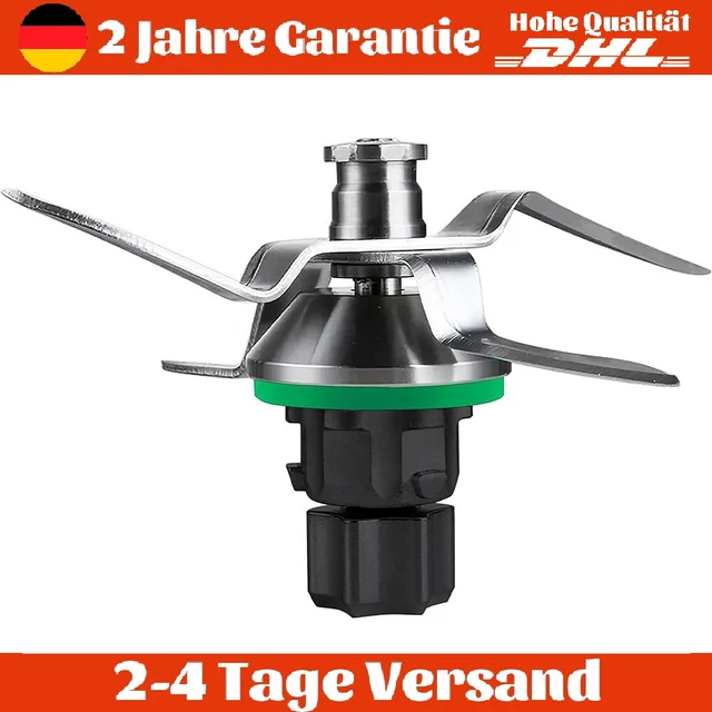 Vhbw Gruppo Lame Di Ricambio Compatibile Con Vorwerk Bimby TM21 Robot Da Cucina - Con 4 Lame In Acciaio Inossidabile