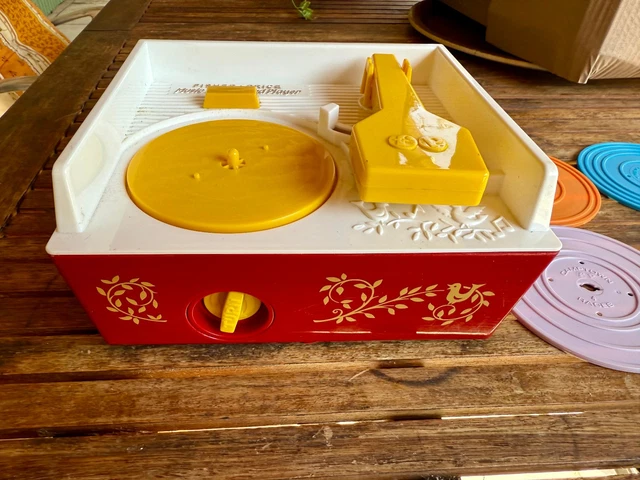 Promo Tourne-disque Vintage Fisher Price chez Oxybul