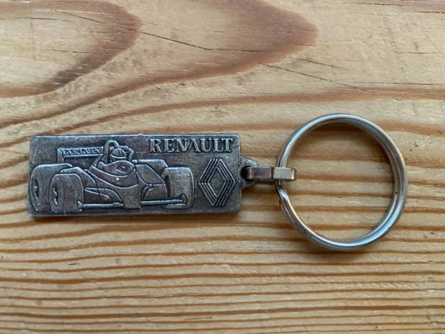 Ancien Porte Clé Renault F1 - Formule 1 - Années 70/80 - Garage Le Perrreux -Pub