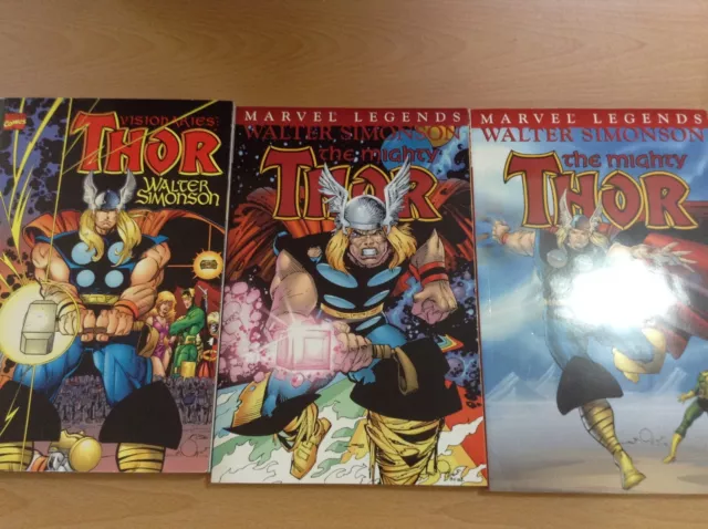 Mighty Thor Visionaries by Walter Simonson Vol 1,2,3,4,5- FULL SET-SAME OMNIBUS
