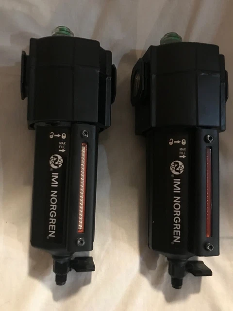 (2) Norgren Excelon L72C-2AP-QDN Lubricators New, No Boxes