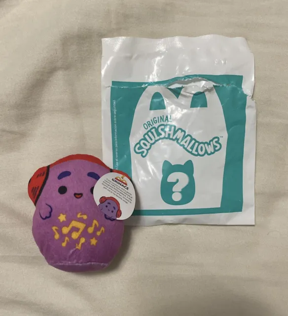 MCDONALD’S GRIMACE MYSTERY Squishmallow Happy Meal Toy 2023 to 2024