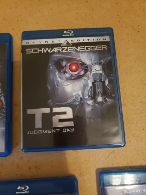 Terminator Blu-ray Lot Of 5 Judgment Day Salvation Genesis Rise Machines 3