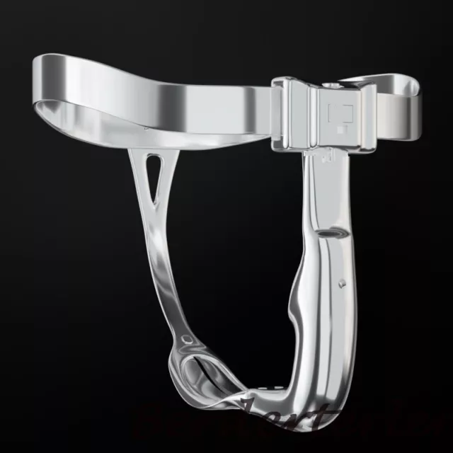 NEW MALE CUSTOM Chastity Belt Cage Lock Sissy Boy Shackle Comfortable