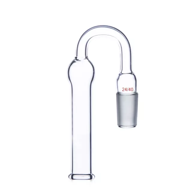 24/40,U TYPE Drying Glass Tube Adapter,Laboratory Chemistry Glassware