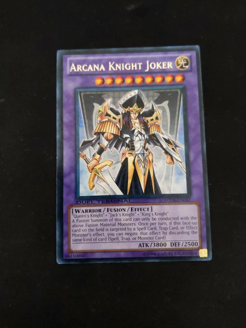 *** Arcana Knight Joker *** Duel Terminal (Nm) Rare Dt04-En037 Yugioh!