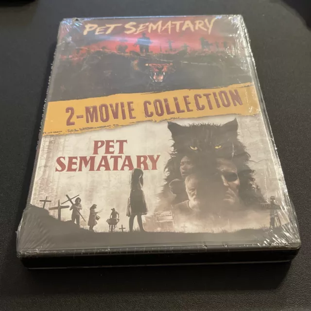 Pet Sematary 2019/1989 (2 Movie Collection) DVD NEW *Loose Disc*