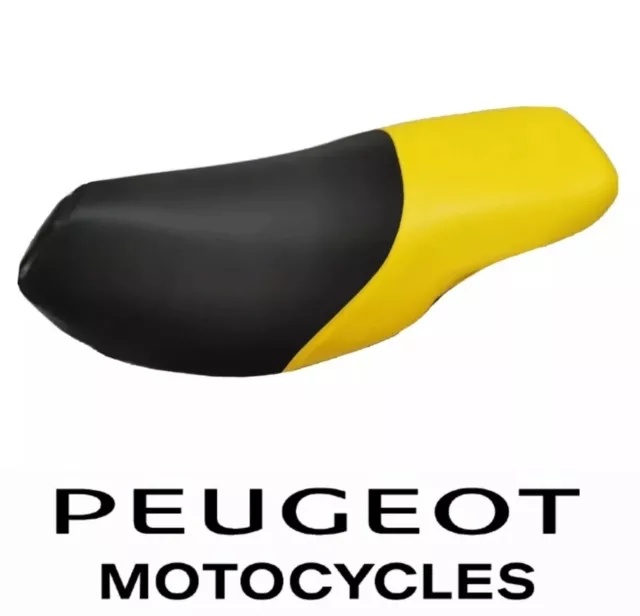 Sitzbankbezug  Speedfight 1-2 Peugeot Carbon Optik Schwarz - Gelb
