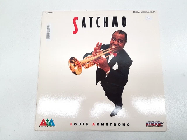 Satchmo Louis Armstrong Laserdisc Laser Disc Ld Id6956Cb