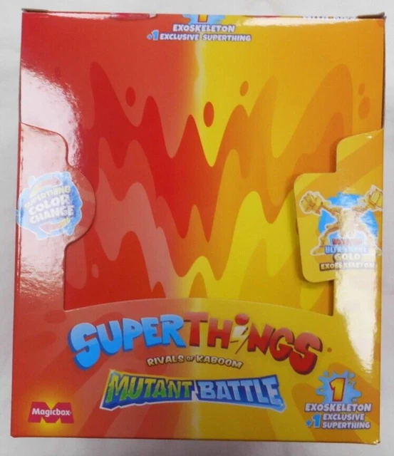 FULL BOX 12 packs SuperThings Rivals of Kaboom Mutant Battle ...