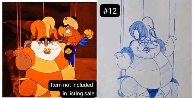 SULTAN PRODUCTION ANIMATION Drawing; Aladdin [Disney, 1992] £90.60 ...