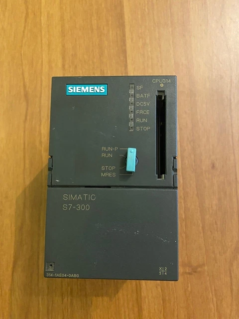 Siemens SIMATIC s7 CPU 314 6es7314-1ae04-0ab0