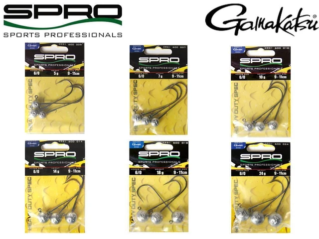 Spro Round HD Jig-Head 90 - Gr. 6/0