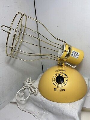 De Colección Ge tiempo una lámpara de calor De Sol tan 1981 W Temporizador RSK6A probado Deluxe Suntanner