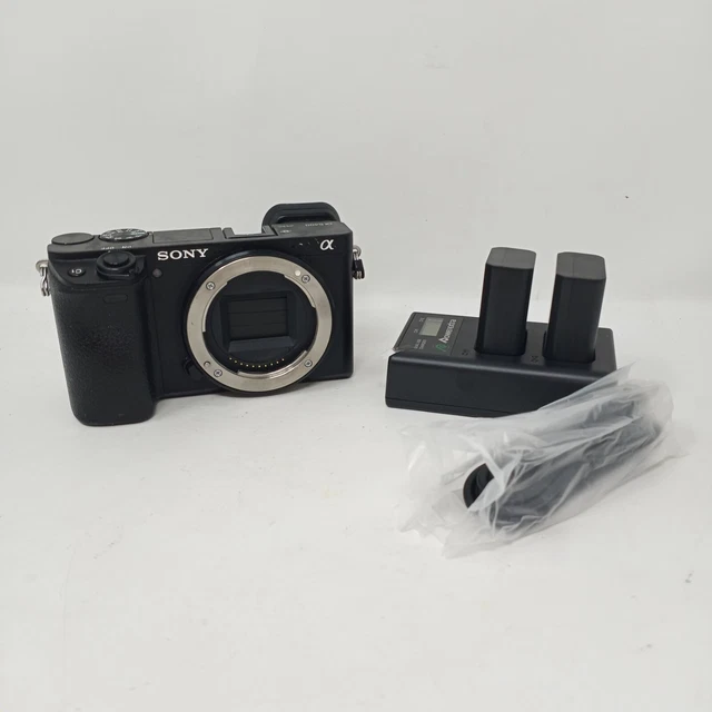 MINT Sony Alpha A6400 24.2MP Digital Mirrorless Camera (Body Only) Shutter 2222