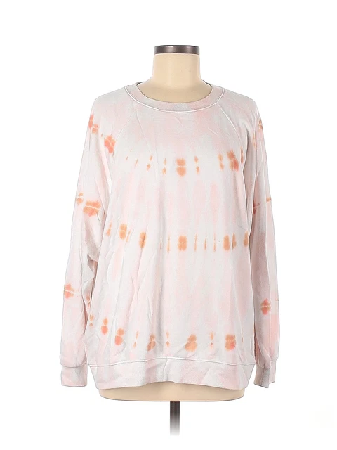Lou & Grey Women Pink Sweatshirt M