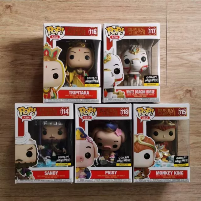 FUNKO POP JOURNEY TO THE WEST SET and chase monkey king