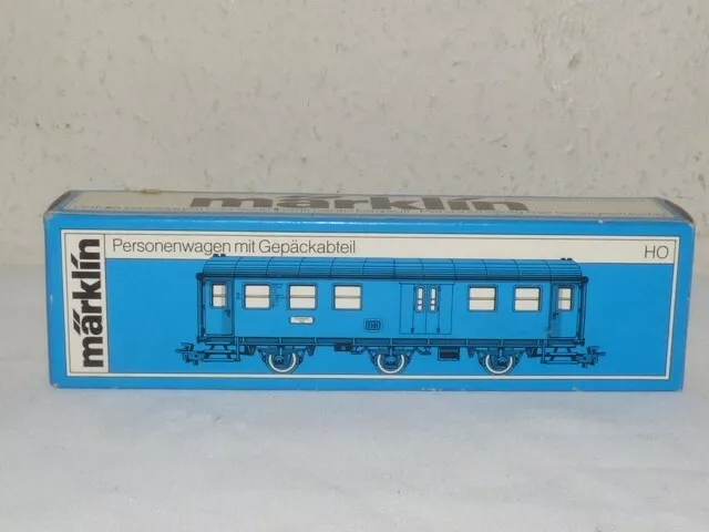 Märklin Spur H0 4080 Personenwagen mit Gepäckabteil