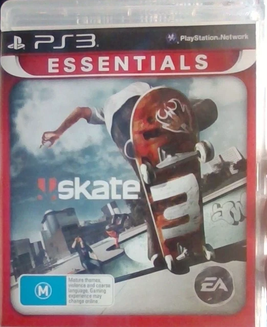 SKATE 3 PS3 PlayStation 3 Sony PAL Complete $12.50 - PicClick AU