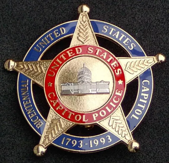 h/13***OLD-Policebadge: UNITED STATES CAPITOL POLICE