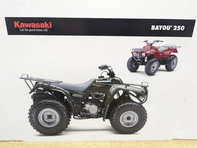 2001 Kawasaki Bayou 250 Dealer Brochure