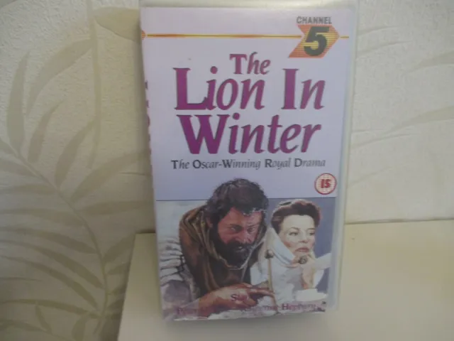 The Lion In Winter - Peter O'toole And Katherine Hepburn - Vhs Video