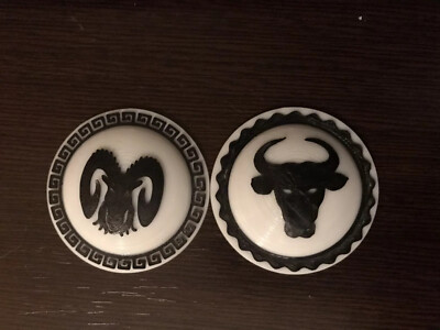 Bouclier Grec Spartiate 3D Pour Playmobil - Pièce Détachée Personnalisée, Fabriquée En Espagne