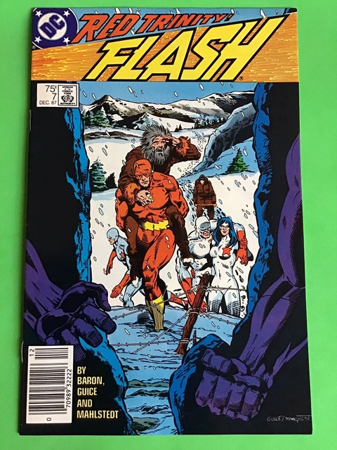 Flash #7 Vol-2 (1987) 1st APP of Blue Trinity; DC Comics; VF