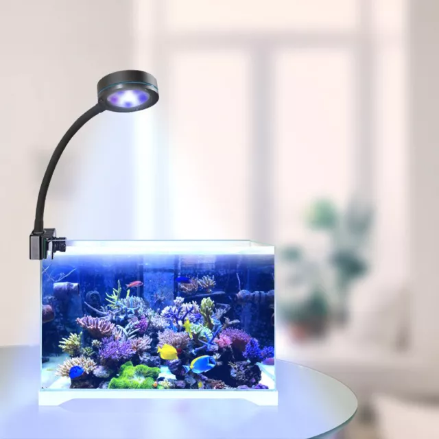 Aquarium Fish Tank LED Light Coral Lights Aquatic Plants Lighting Clip On Lamp