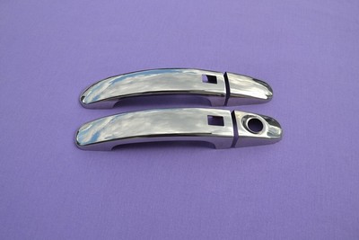CROMO Maniglie delle porte pannelli ciechi in acciaio inox Set per Ford Mondeo 3 III BJ 2000-2007 