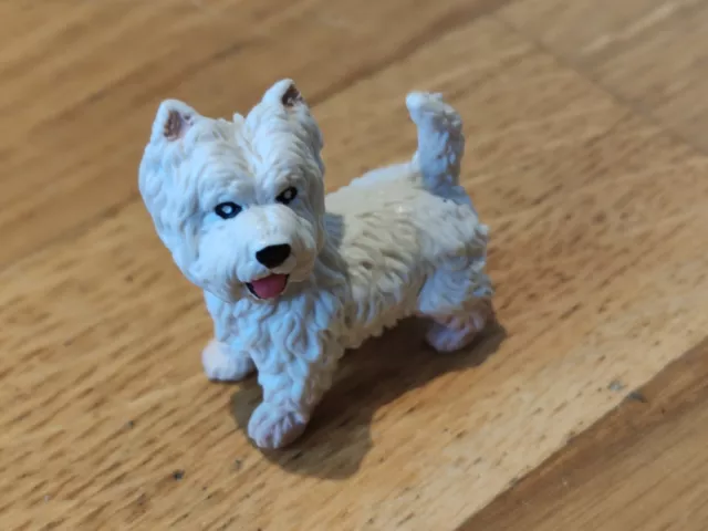 Schleich 16315 Hund West Highland Terrier 1995 Sammler Rarität Vitrinengepflegt