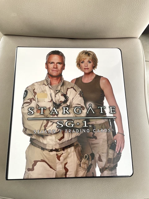 Stargate SG1 - Trading Card avec Classeur Officiel S7 + X154 Card - Rittenhouse
