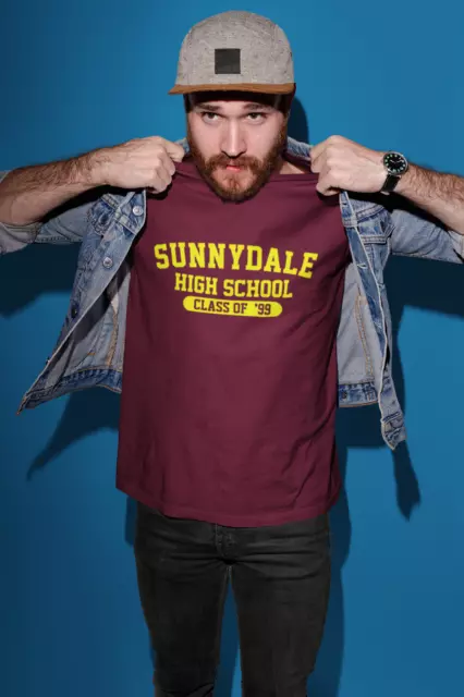 Sunnydale High Class of 99 Herren Damen Erwachsene Unisex T-Shirt SHS