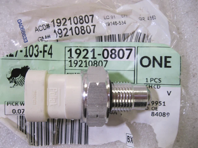 Transfer Case Switch-4WD GM Parts 19210807