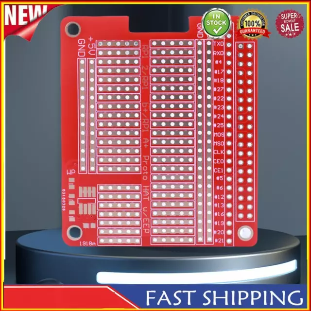 PCB Shield Board Kit Useful Reusable for Raspberry RPi Prototype Hat Breadboard