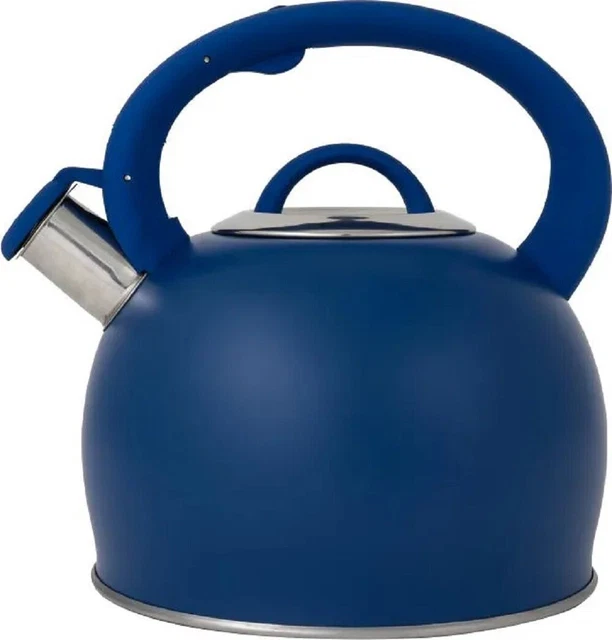 Bollitore KitchenCraft Living Nostalgia 1,3L - Fischiante, Per Induzione, Garanzia 10 Anni, Colore Crema