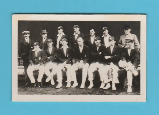 Cricket - Chums -  Scarce Cricket Card  -  The  Notts  Team  Of  1922