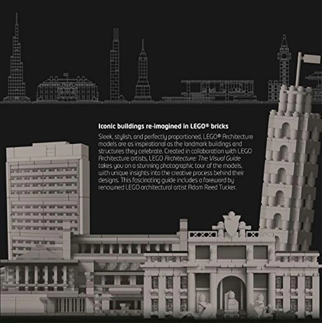 LEGO ARCHITECTURE VISUAL Guide Iconic Buildings Reimagined Bricks ...