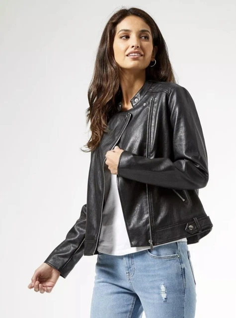 Dorothy perkins best sale black denim jacket