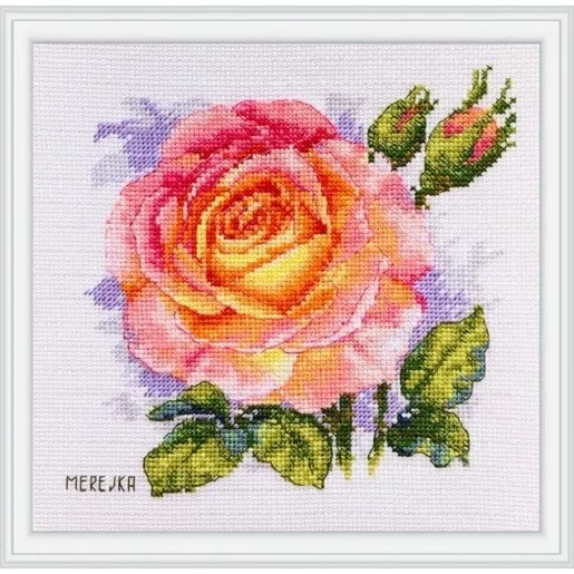 Merejka Cross Stitch  Kit K-138 Rose