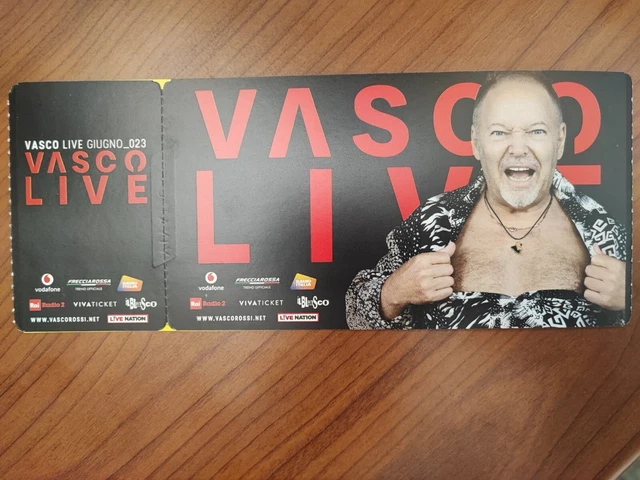 2 Biglietti CONCERTO VASCO ROSSI 17/6/2023 ROMA