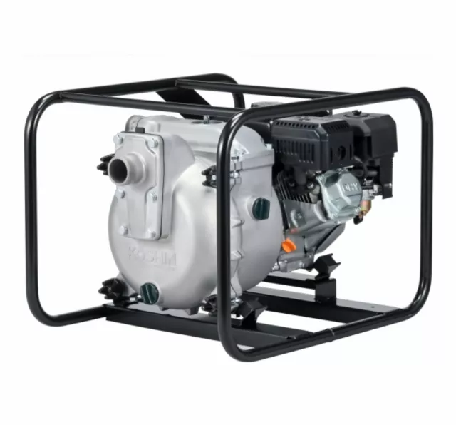 KOSHIN Benzinmotorpumpe KTZ-50X, Pompa Acque Reflue Di Japan, Pietre 20 MM, 2
